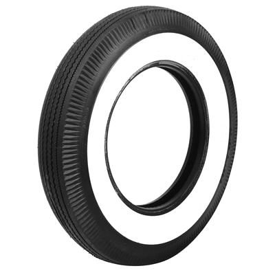 Coker Classic Bias Ply Tire 600 16 Whitewall 65500 Set of 4