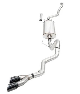 Corsa 24-25 Toyota Tacoma (2.4L Turbo) Sport Cat-Back - 4in Black Tip