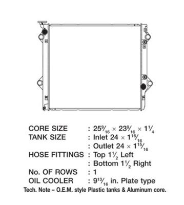 CSF Radiators 3150 Lexus Gx 470