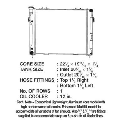 CSF Radiators 3246 Jeep Grand Cherokee