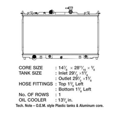CSF Radiators for 2011-2013 6 - 3541 Mazda