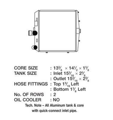 CSF Radiators 3552 Radiator, OE Replacement, Aluminum, Natural, Porsche, Right, Each