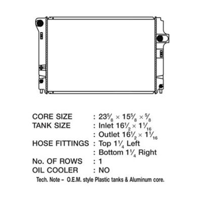 CSF Radiators 3702 Radiator, OE Replacement, Aluminum/Plastic, Natural, Toyota, Prius C, Each