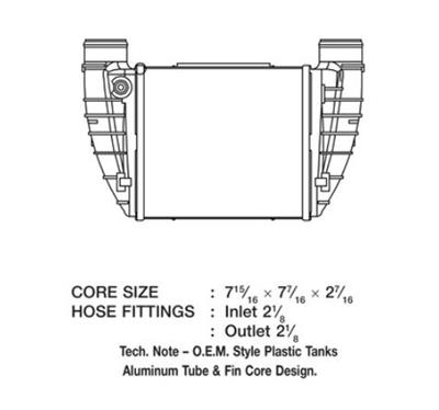 CSF Intercoolers 6054 Intercooler, Aluminum, Natural, Audi, Each