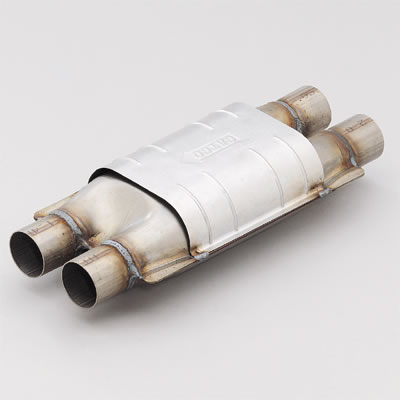 dual exhaust catalytic converter