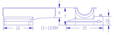 Canton Racing Circle Track Wet Sump Oil Pans 11-120M Pan, Track, Steel, 7 qt., Rear Sump, Chevy, Small Block, Each thumbnail 5