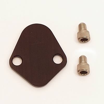 Canton Racing Billet Aluminum Mechanical Fuel Pump Block-Off Plates 21-954 Plate, Aluminum, Black, Chevy, Ford, Each thumbnail 2