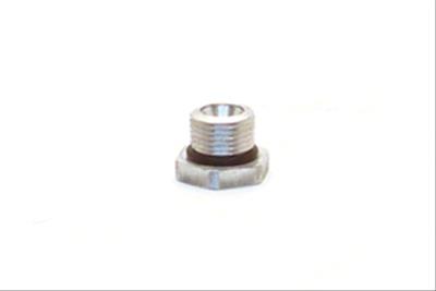Canton Racing Plugs 23-450A Plug Fittings, Hex Head, 3/4-16 in., Male O-ring, Aluminum, Natural, Each thumbnail 2