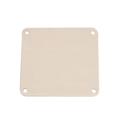 Canton Racing Carburetor Block-Off Plates 84-150 Block Off Plate, Square Bore, Aluminum, Natural, Each thumbnail 2