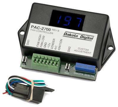 Dakota Digital PAC-2750 Programmable Electronic Fan Controller w// 70 Amp Relay