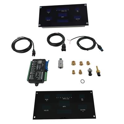 Dakota Digital VFD3-1007-Z Dakota Digital Designer Series Gauge