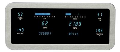 Dakota Digital VFD3-1010-Z Dakota Digital Designer Series Gauge