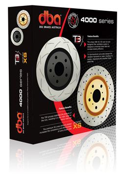 DBA Club Spec 4000 T3 Brake Rotors DBA42446S Disc Rotor, Slotted Design, Series, Uni-Directional, Chrysler, Front, Each thumbnail 2