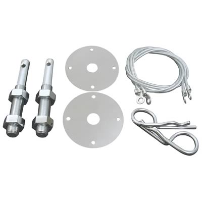 Mopar Performance P4529405 Mopar Performance Hood Pin and Cable Kits ...