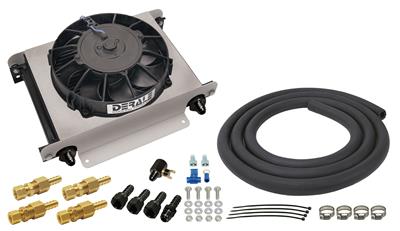 Derale Hyper-Cool Remote Fluid Coolers with Fan Kits