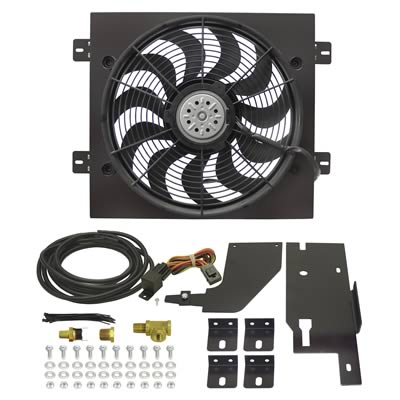 Derale Cooling Products 20161 Derale Jeep Wrangler Direct-Fit Fan Kits |  Summit Racing
