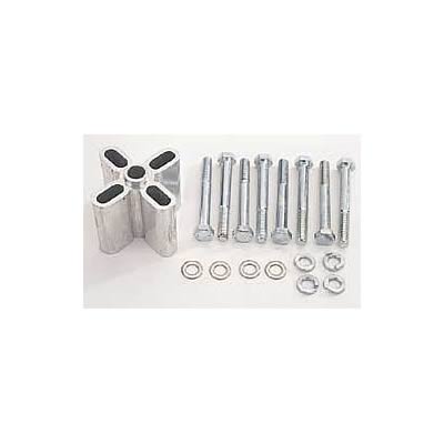 Derale Flex Fan Standard Spacers 31518 Spacer, Aluminum, 1 3/4 in. Thick, Kit