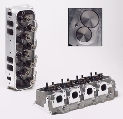 Dart Pro 1 Aluminum Cylinder Heads 19100116 Head, 1, Aluminum, Assembled, 121cc Chamber, 310cc Intake Runner, Chevy, Big Block, Each