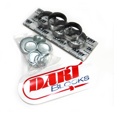 Dart Block Parts Little M Freeze Plugs Coated Cam Bearings Dowels SBC