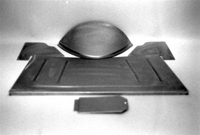 Ford Model A Direct Sheetmetal Front Floorboards Fd117