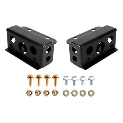 Detroit Speed Fender Flange Shield Kits 010112DS Shield, Steel, Black Powdercoated, Chevy, Pontiac, Kit thumbnail 2