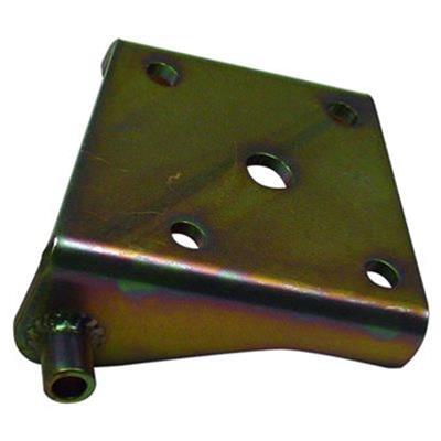Detroit Speed Mini-Tub Lower Shock Plates 040301LDS Plate, Mini-Tubbed, Driver Side, Steel, Buick, Chevy, Oldsmobile, Pontiac, Each