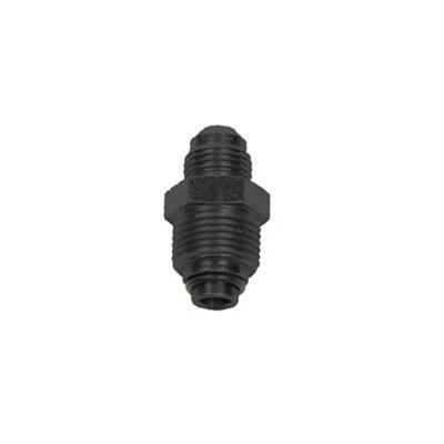 Detroit Speed Power Steering Pump Fittings 090206LDS Fitting, Saginaw 600, Converts to 6 AN, Steel, Black, Each thumbnail 2