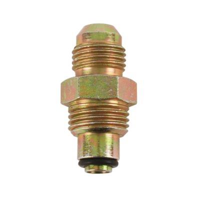 Detroit Speed Power Steering Gear Fittings 090209DS Fittings, Straight, Steel, Zinc Plated, -6 AN Male AN, M16 x 1.5 Male O-ring, Each thumbnail 2