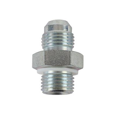 Detroit Speed Power Steering Gear Fittings 090210SDS Fitting, Steel, 9/16 in.-18 Male Thread, -6AN Male Thread, Each thumbnail 2
