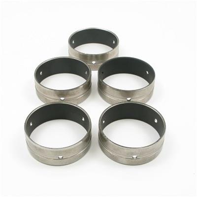 Dura-Bond High Performance Coated Bearings DT-1TR1 Cam Bearings, Performance, Bi-metal, Race Only, Fluoropolymer Coated, 0.010 in. Oversize, Chevy, Dart, SHP Block, Little M Block, Set