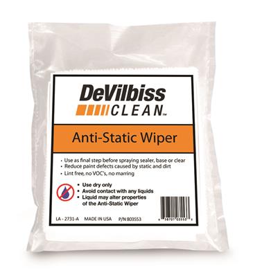 DeVilbiss 803553 DeVilbiss Anti-Static Wipes | Summit Racing
