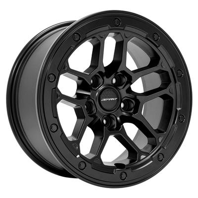 Defiant Wheels 9511041 Defiant DF01 Satin Black Wheels | Summit Racing
