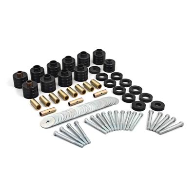 Daystar Super Bushing Kits KJ09002BK Kit, Super, Polyurethane, Black, Jeep, Set