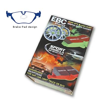 EBC DP31091C REDSTUFF CERAMIC PERFORMANCE BRAKE PADS REAR