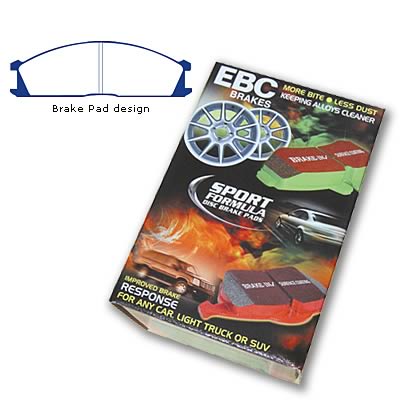 EBC Brakes DP3691C Redstuff Ceramic Low Dust Brake Pad