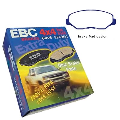 EBC Brakes DP61655 EBC Greenstuff Elite SUV and Light Truck