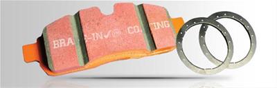 EBC Brakes DP61698 6000 Series Greenstuff Truck and SUV Brake Pad