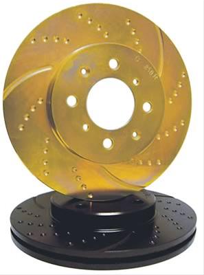 EBC 05-07 Land Rover LR3 GD Sport Slotted and Dimpled Front Rotors thumbnail 2