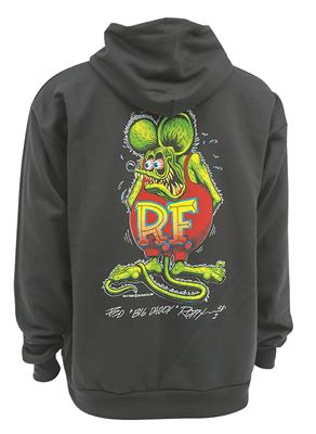 ジャケット・アウター PORKCHOP x RAT FINK HOODIE L Rat Fink HD#56XL Rat Fink Zip-Up Hooded Sweatshirts | Summit Racing