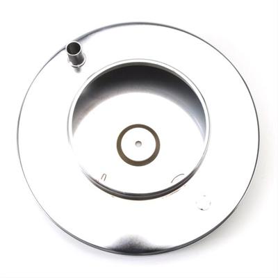 Edelbrock Air Cleaner Pro-Flo Series Round Steel Top Paper Element 10In Dia X 3 5In Chrome thumbnail 2