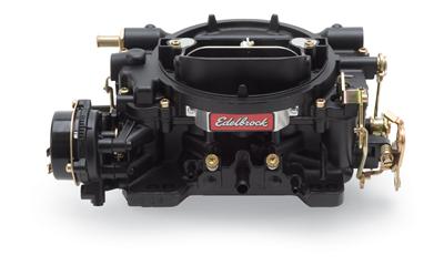Edelbrock Carburetor Performer Series 4-Barrel 600 CFM Electric Choke Black Finish thumbnail 3