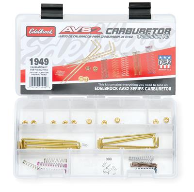 Edelbrock AVS2 Series Carburetor Calibration Kits