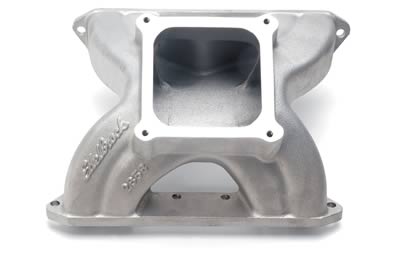 Edelbrock Manifold SBC Victor Spider Glidden 18 Deg Heads Dominator Flange thumbnail 3