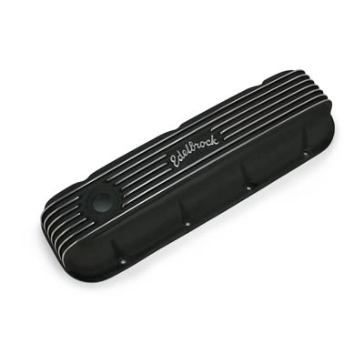 Edelbrock Valve Cover Classic Series Chevrolet 1965 and Later 396-502 V8 Black