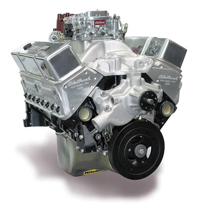 Edelbrock 45110 Edelbrock Performer 350 C.I.D. 310 HP Long Block Crate ...