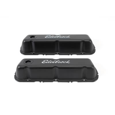 Edelbrock Valve Cover Signature Series Ford 260-289-302-351W CI V8 Black