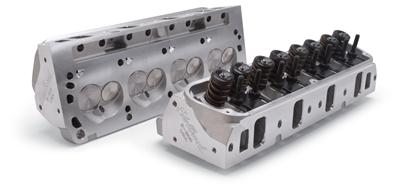 Edelbrock 1Pr SBF Cyl Head E-205 2 08 Intake Complete Assembled w/ Springs thumbnail 5