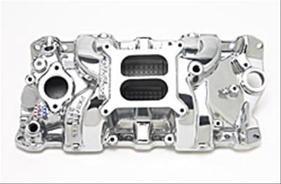 Edelbrock Perf RPM Manifold Polished