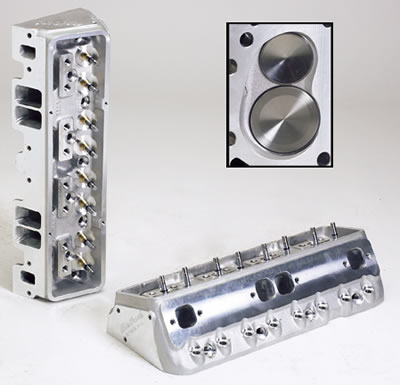 Edelbrock 77579 Edelbrock Victor Jr. Cylinder Heads | Summit Racing