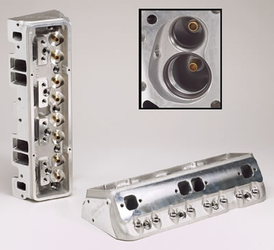 Edelbrock 77639 Edelbrock Victor Jr. Cylinder Heads | Summit Racing
